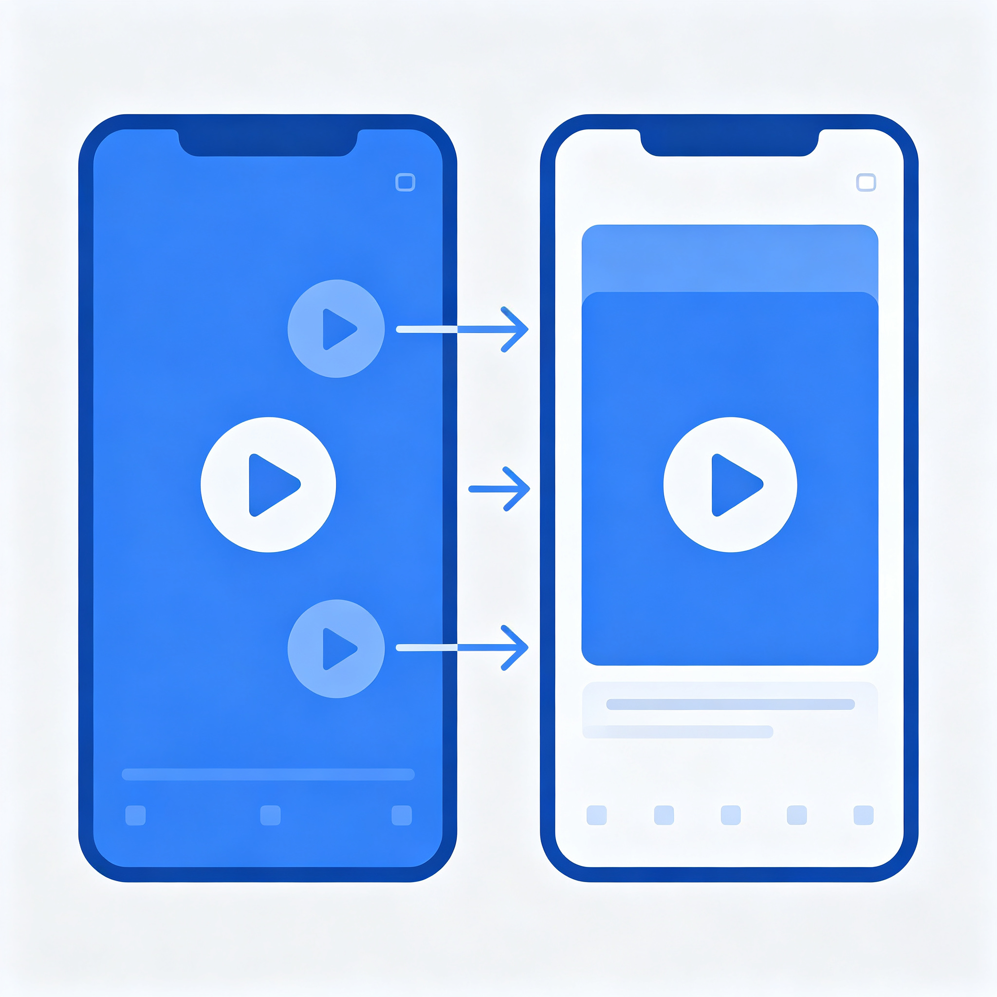 内容团队在白板上划分Facebook Reels与YouTube Shorts的选题分工表