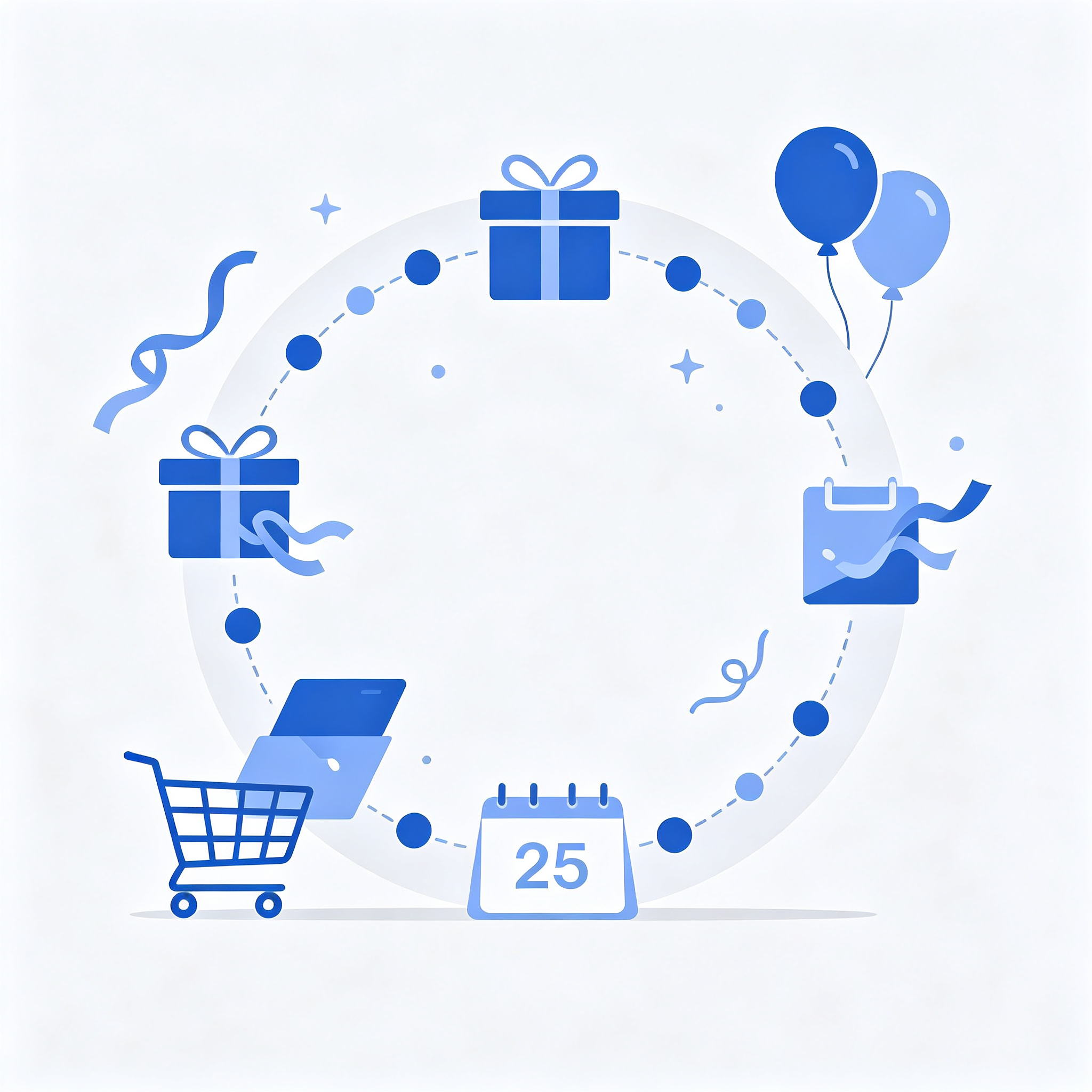 Facebook全年节日营销日历时间轴：按季度标注关键节点和Q4四阶段预算分配